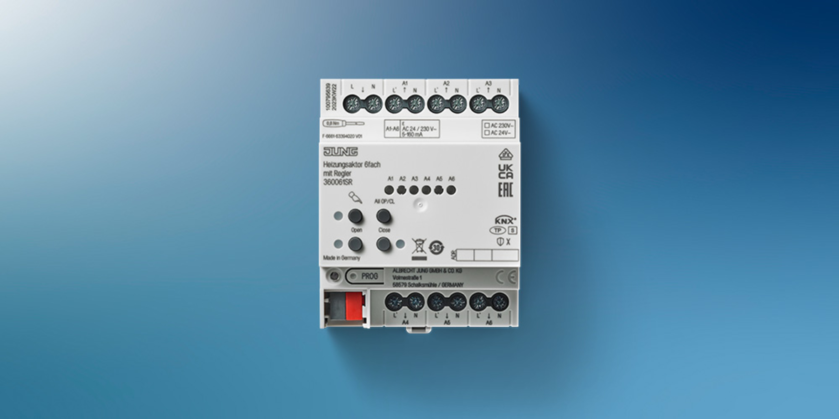 KNX Heizungsaktor 6-fach bei AH-Elektroprojekt GmbH in Erding